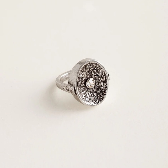 CHICO’S Leslie Block Prip LBP Silver Ring size 6 -numbered collection - Picture 8 of 9
